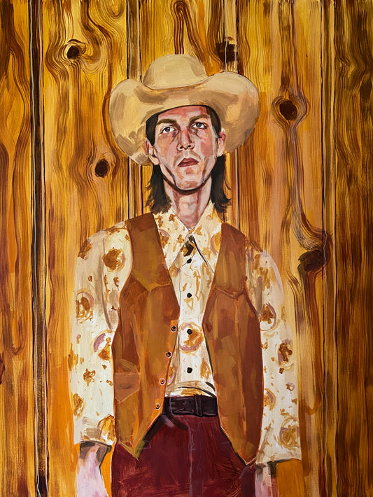 "Cosmic Cowboy" Original Painting