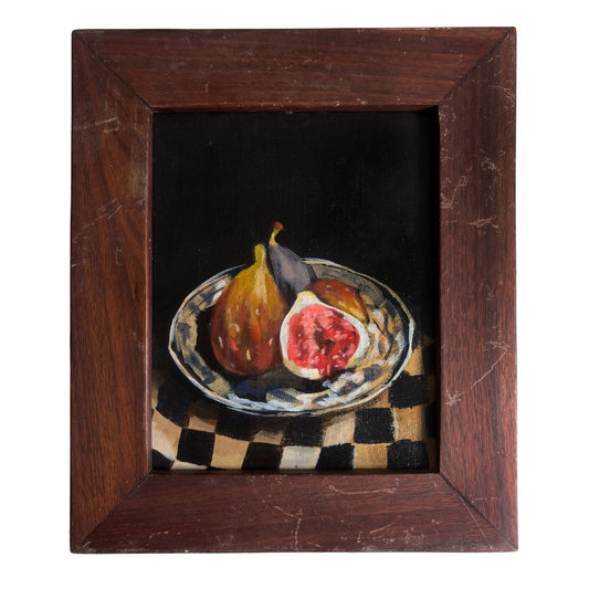 “Still life with figs II" Framed Painting