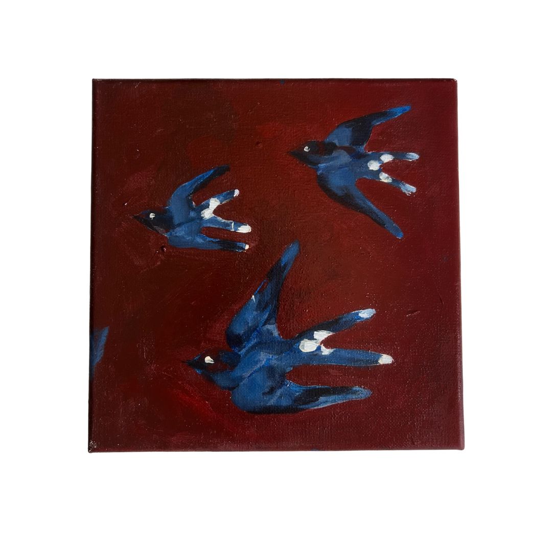 “Swallows" Original Painting