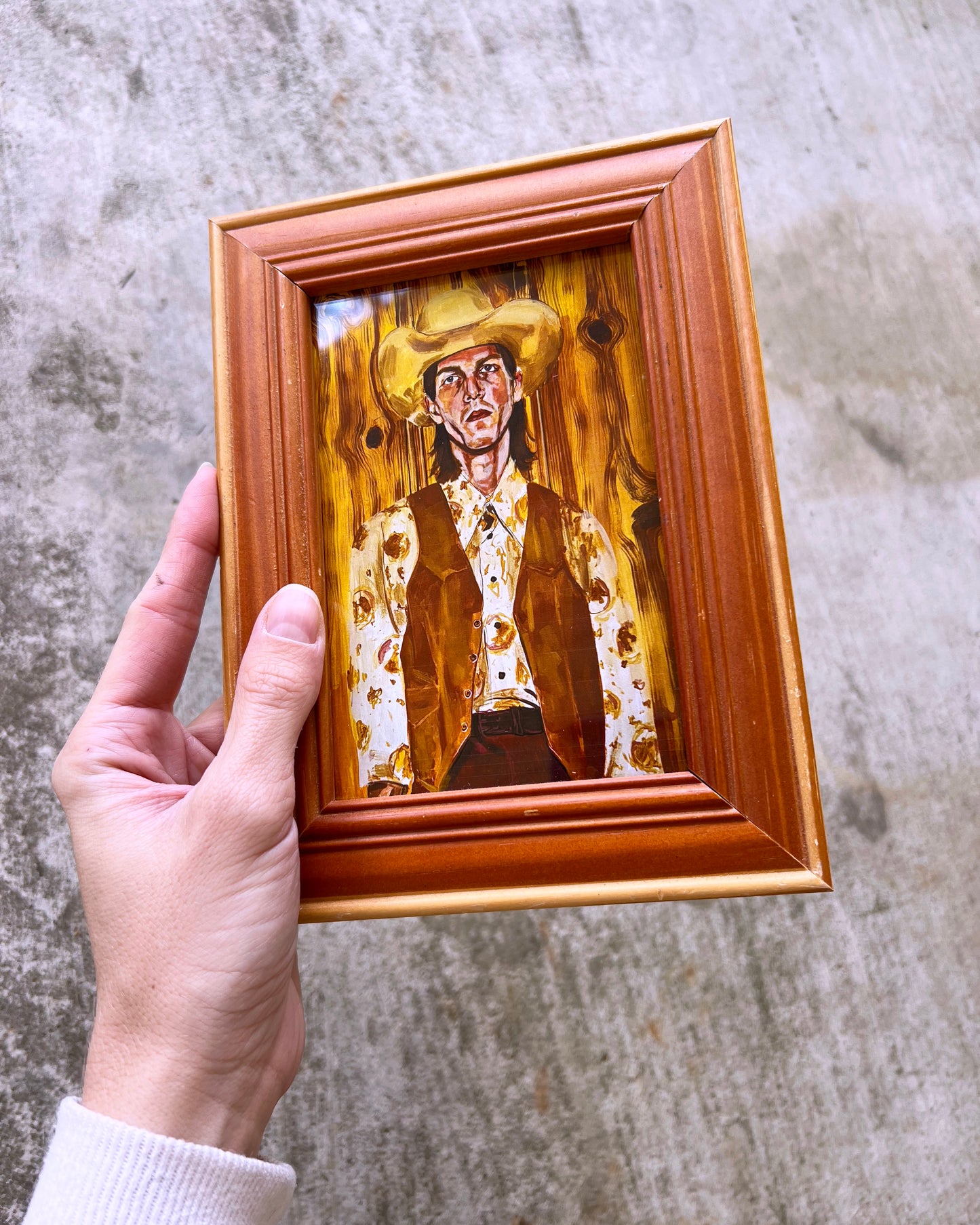 "Cosmic Cowboy" Framed Paper Prints