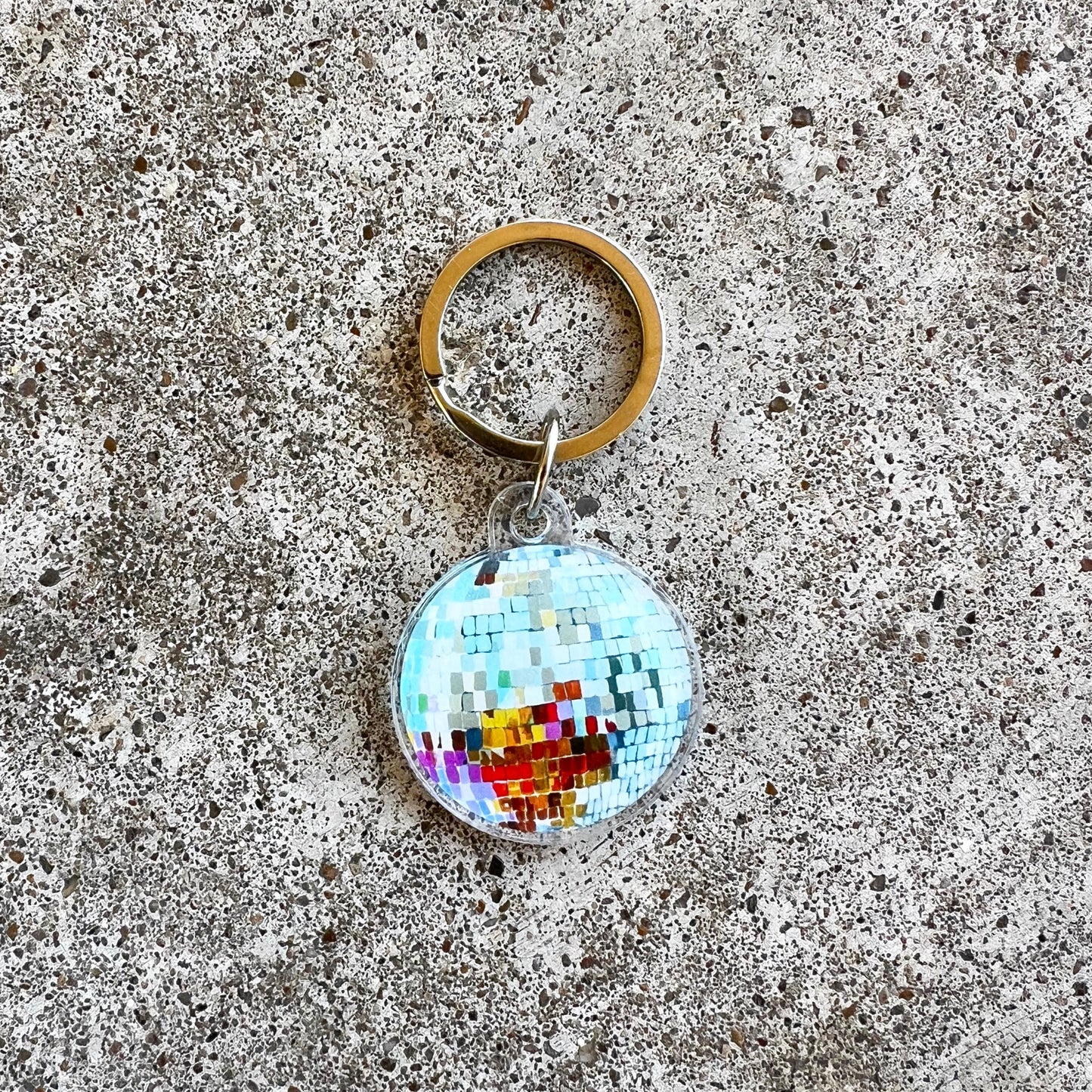 "Life of the Party" Disco Ball Keychain